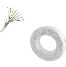 10m cablu alarma 8 fire 8x0.22mm2 cupru multifilar ecranate TED Wire Expert TED002334