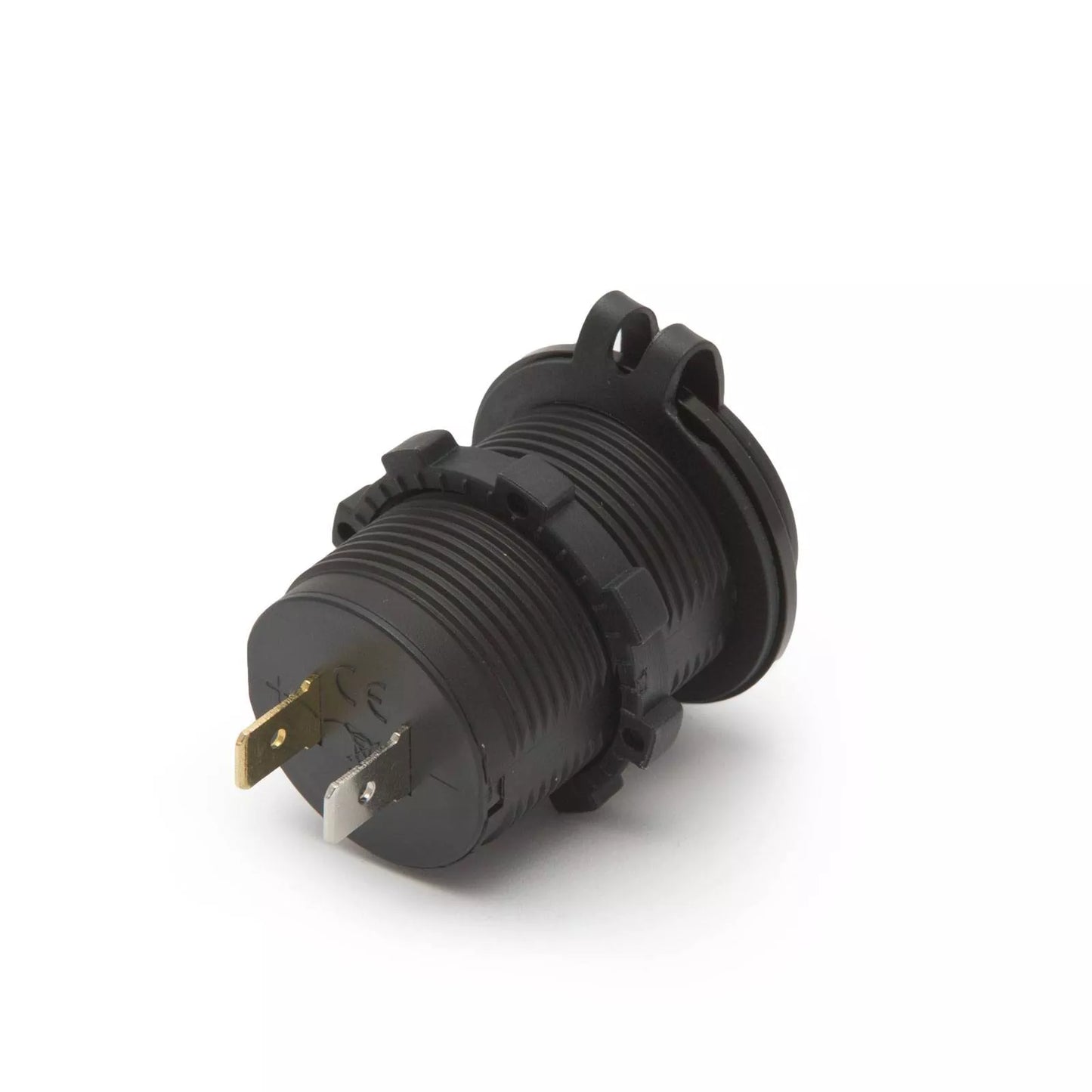 Adaptor auto cu lumina rosie USB 3.1A instalabil in locas bricheta 12–24V M'N'C