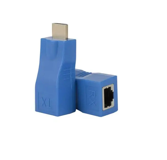Adaptor de prelungire HDMI tata la RJ45 prin CAT6/6A maxim 30m 4K HDTV 2.0 ADAP-HDMI/RJ45