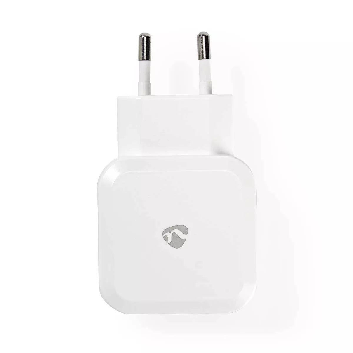 Alimentator 110-240V - USB x2 iesiri 4.2A alb NEDIS