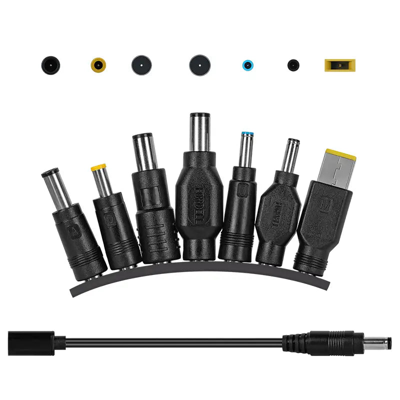 Alimentator Universal 65W PD USB-C + 7 adaptoare Kruger&Matz KM1450-65