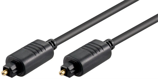 Cablu audio digital optic 1m TOSLINK - TOSLINK diametru 5mm Goobay 50217