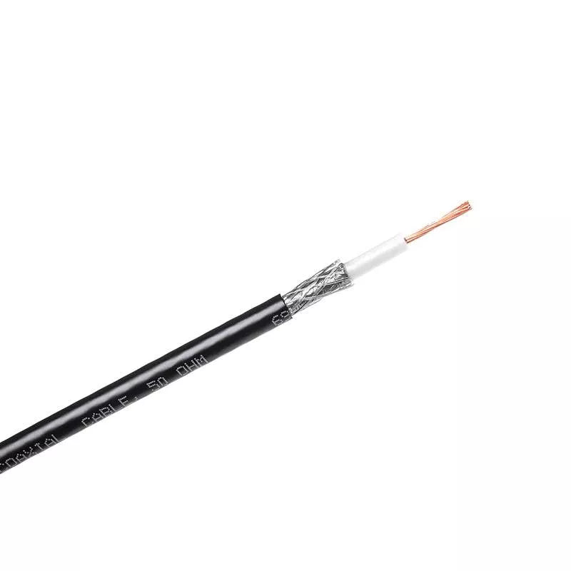 Cablu COAXIAL H155 50 ohm 5.4mm PVC negru CABLETECH