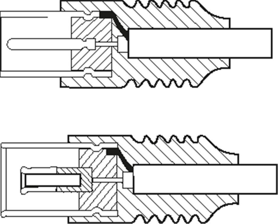 Cablu COAXIAL TV antena 70DB Dublu ecranat mama-tata 0.5m 11509 Goobay
