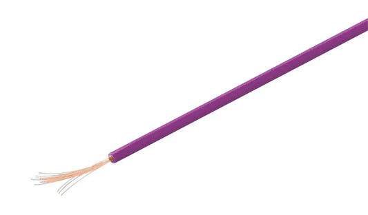 Cablu cupru multifilar izolat 10m violet 1x0.14mm Goobay 77407