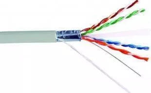 Cablu FTP CAT6 8 fire 0.56mm din cupru OFC ecranat Well