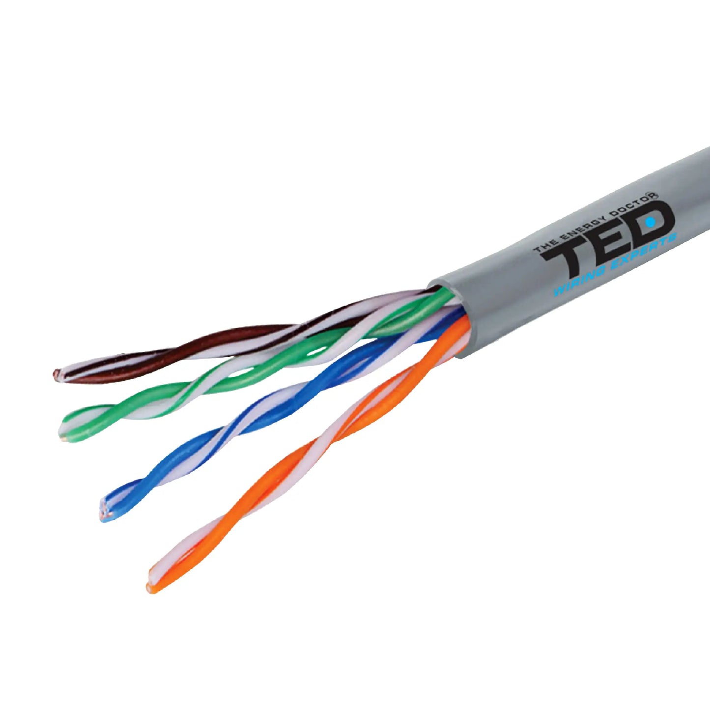 Cablu TED Wire Expert UTP Cat5e cupru integral 10m TED002495-1