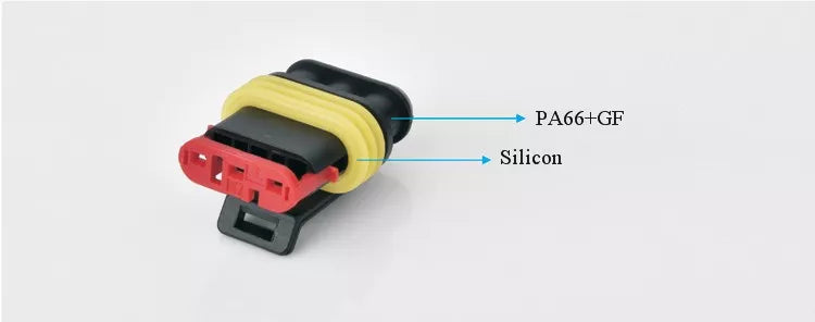 Conector cablu Superseal 1.5 mama mufa 3 pini IP67 TE Connectivity 282087-1
