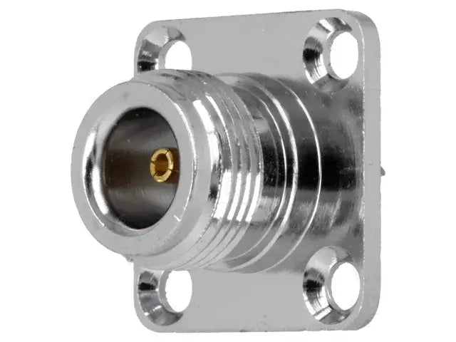 Conector N soclu mama drept montare pe panou cu lipire H3266 COPPER YIZN Jiangsu Tengyu Electronics co.