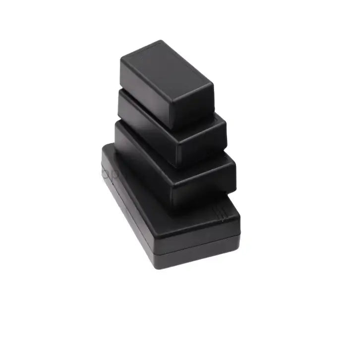 Cutie cu auto-inchidere 58x56x28 mm negru pentru montaje electronice