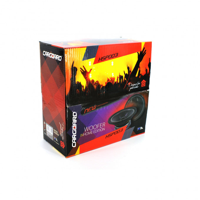 Difuzor HI-FI HOME 8" 203mm 100/200W 8 ohmi 37Hz-4.5kHz Carguard HSP003