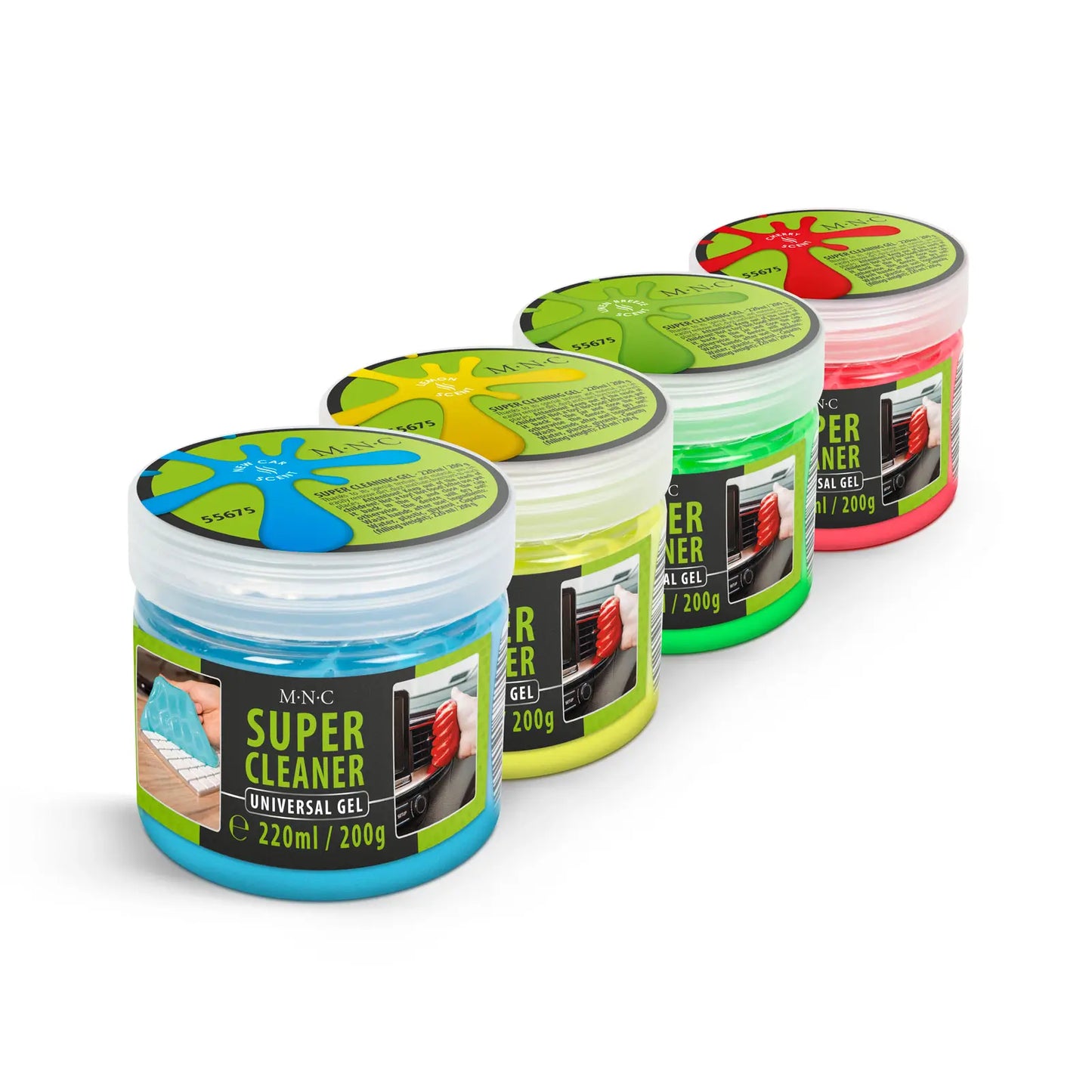 Gel de curatare reutilizabil pentru bord sau tastatura 200gr M'N'C 55675B