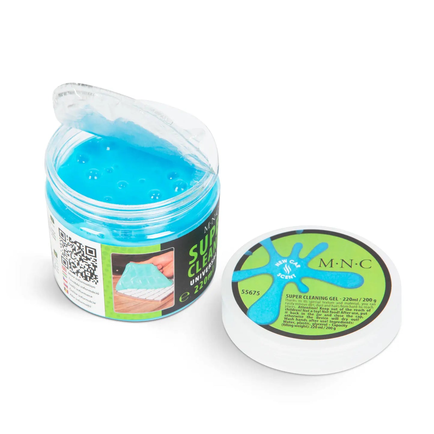 Gel de curatare reutilizabil pentru bord sau tastatura 200gr M'N'C 55675B