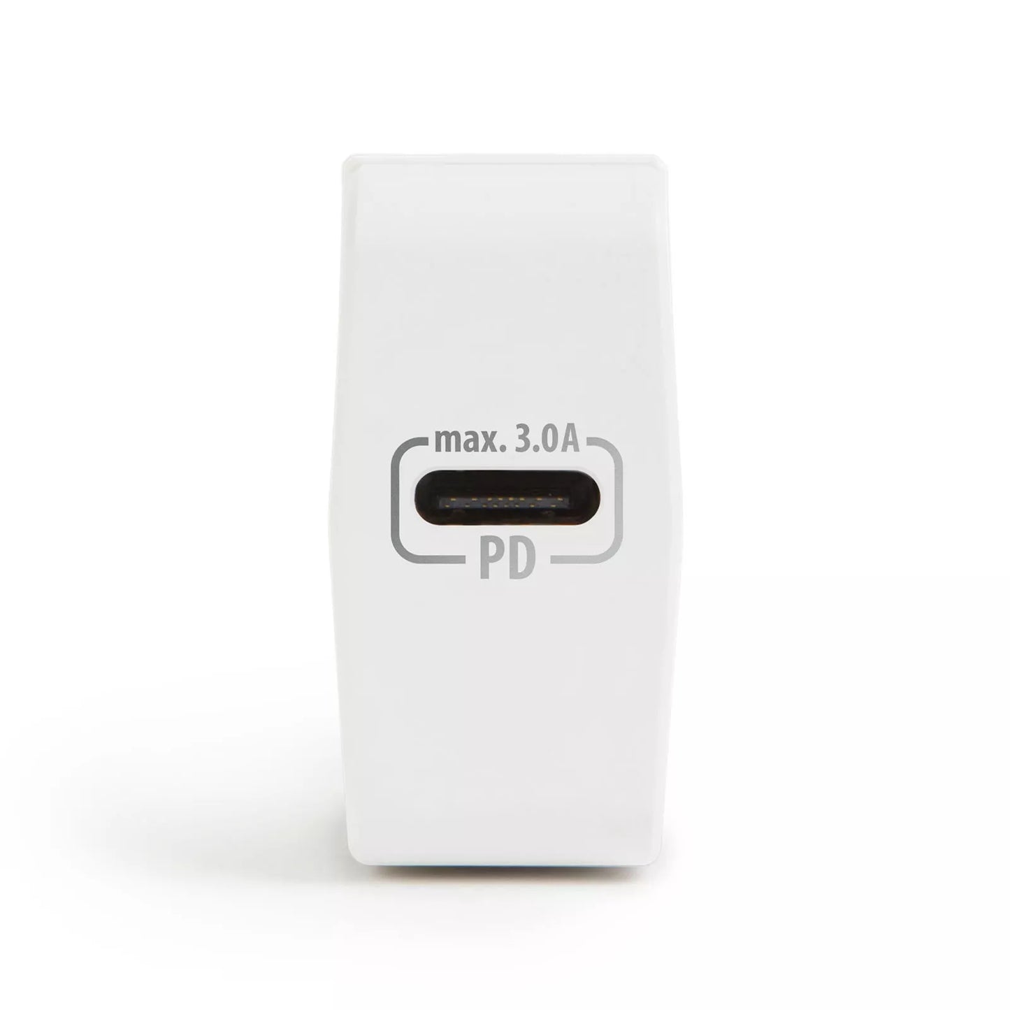 Incarcator QuickCharge 3.0 de retea USB Type C PD 18W cu incarcare rapida alb delight