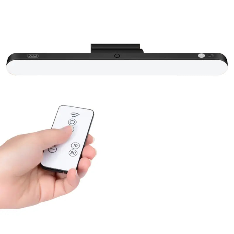 Lampa LED 2.5W /3000-5000K + telecomanda si acumulator 1200mAh negru XO-YH08B