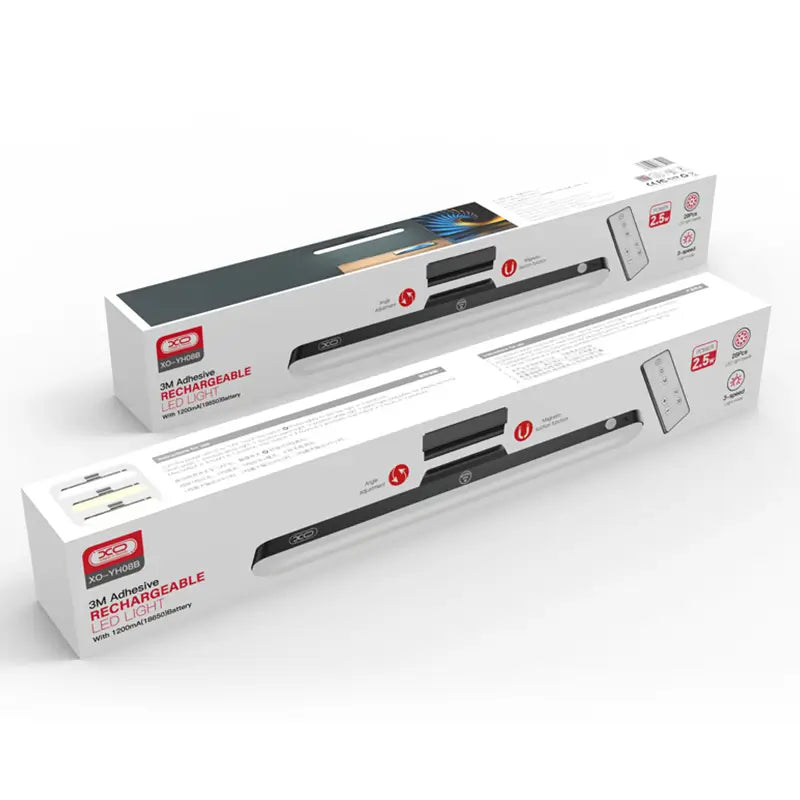 Lampa LED 2.5W /3000-5000K + telecomanda si acumulator 1200mAh negru XO-YH08B