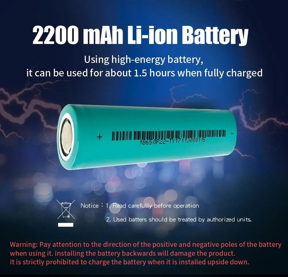 Letcon de lipit Pros`Kit SI-B20L 16W cu cap mobil fara fir cu USB-C si acumulator