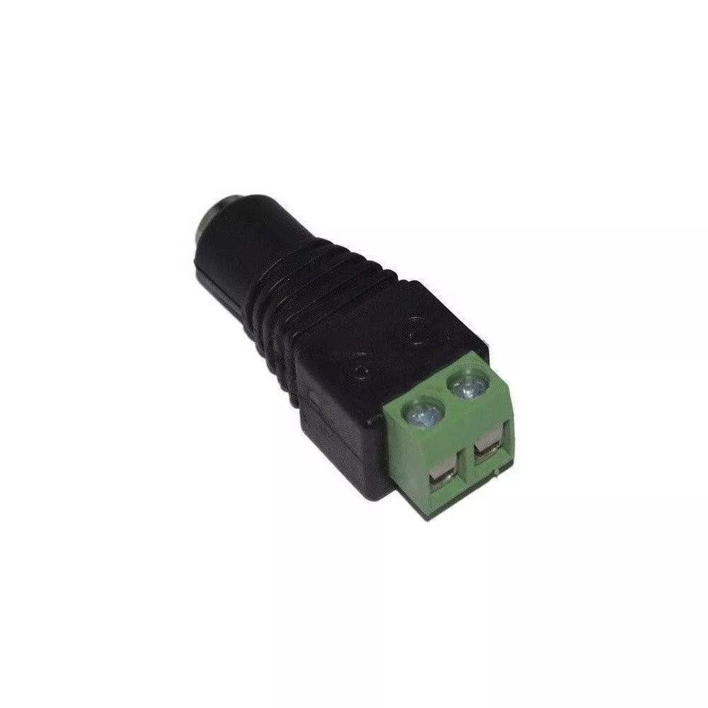 Mufa alimentare DC 2.1x5.5mm mama cu prindere rapida cu surub regleta