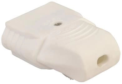 Mufa mama euro iesire dreapta 2.5A 250V alb Well