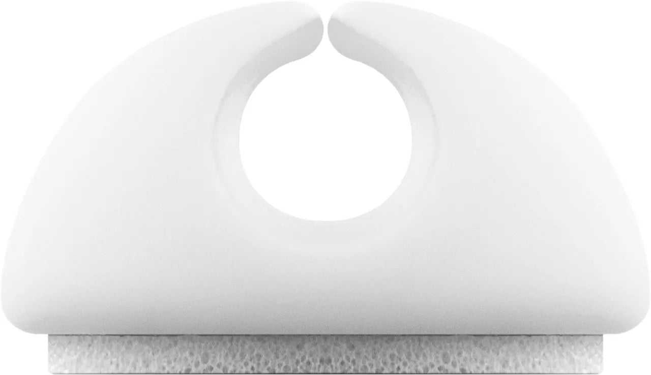 Set organizator cabluri 5 buc alb Goobay