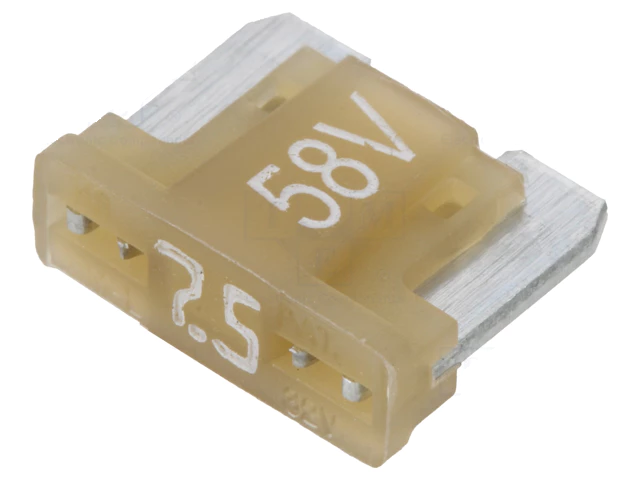 Siguranta 7.5A 58VDC auto 11mm aliaj de staniu ESKA 341726-58V