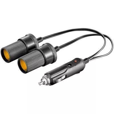 Spliter bricheta auto cu 2 iesiri Goobay