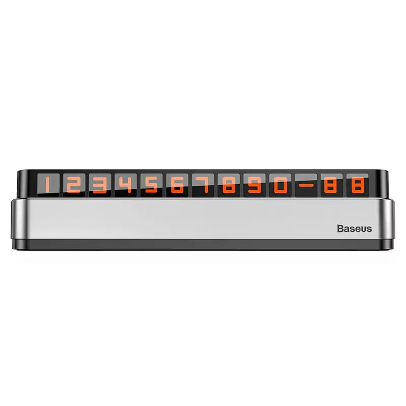 Suport numar de telefon parbriz BASEUS ACNUM-B0S