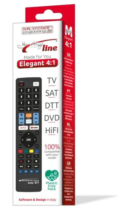 Telecomanda programabila IR universala Elegant 4:1 Made For You JOLLY 1771MJL20250204