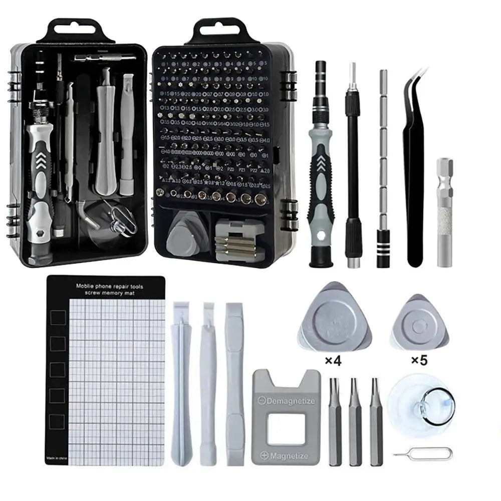 Trusa reparatii smartphone Spacer SPRT-PHONE-122 122piese /capete surubelnita /surubelnita /penseta /clipsuri deschidere telefon