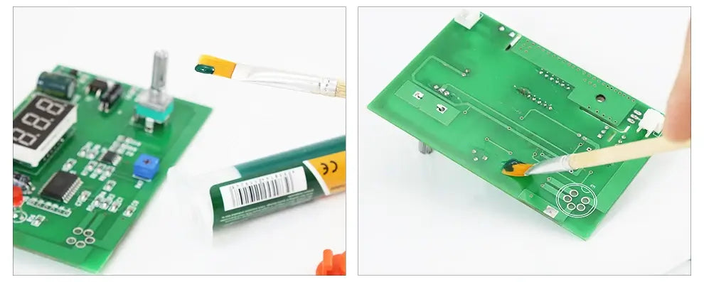 Vopsea rosie /masca protectie lipire PCB fotosensibila UV 10ml BST-UVH900-RD