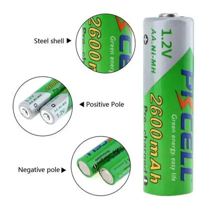 Acumulator PKCELL AA /R6 Ni-MH 1.2V 2600mAh Pre-incarcat 1bucata (618-1)