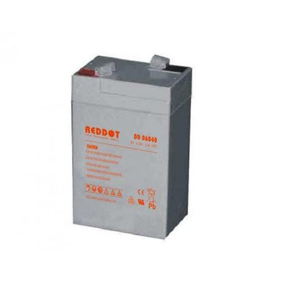 Acumulator plumb-acid REDDOT 6V 4Ah DD06040 70x47x101mm Faston 187-4.8mm