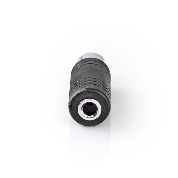 Adaptor audio RCA tata - Jack 3.5 mm mama mono 1buc negru Nedis CAGP24960BK