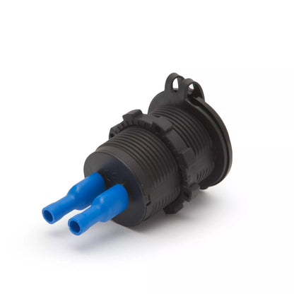 Adaptor auto cu lumina rosie USB 3.1A instalabil in locas bricheta 12–24V M'N'C