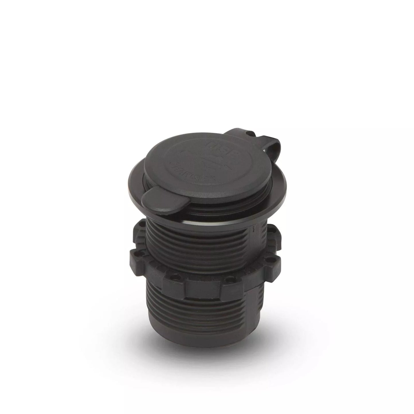 Adaptor auto cu lumina rosie USB 3.1A instalabil in locas bricheta 12–24V M'N'C