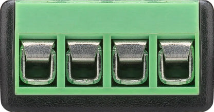 Adaptor bloc terminal cu 4 pini tip regleta cu surub la Jack 3.5 mm tata 4 pini stereo Goobay 59198