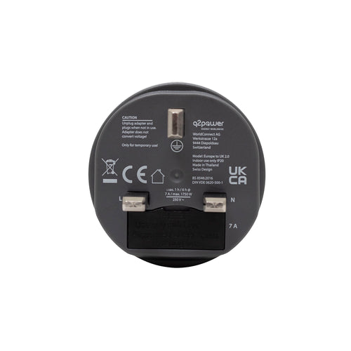 Adaptor calatorii Europa la UK Q2 7A