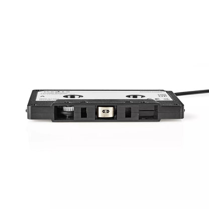 Adaptor caseta - Jack 3.5 mm tata negru NEDIS