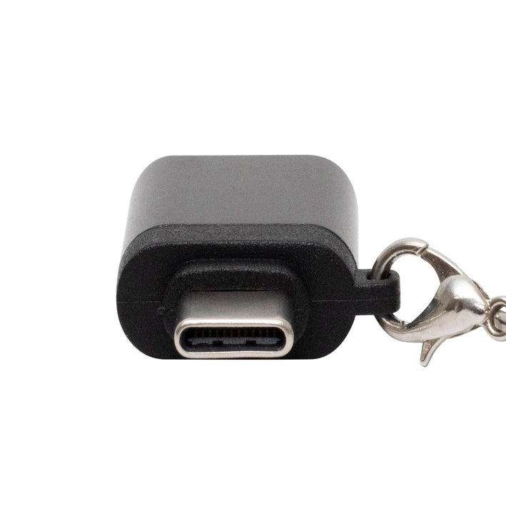 Adaptor convertor mufa tata USB-C3.0 - mufa mama USB A 60W 3A metal negru USBCA3 Home