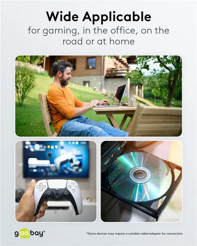 Adaptor de hard disk USB 3.0 pentru IDE si SATA 2.5 / 3.5 inchi Goobay 72013