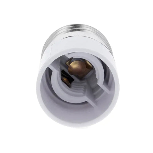 Adaptor de la soclu E27 tata la soclu E14 mama culoare alb RTV0800010