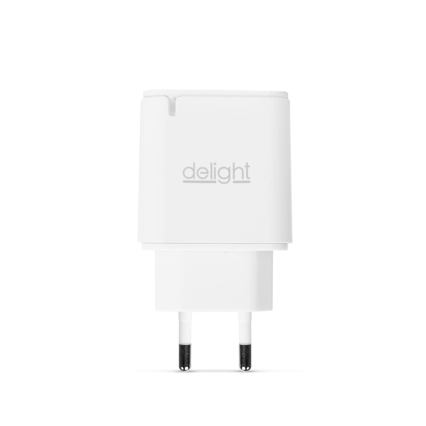 Adaptor de retea - QC3.0 USB + USB Type C PD 20W cu incarcare rapida alb Delight 55047WH