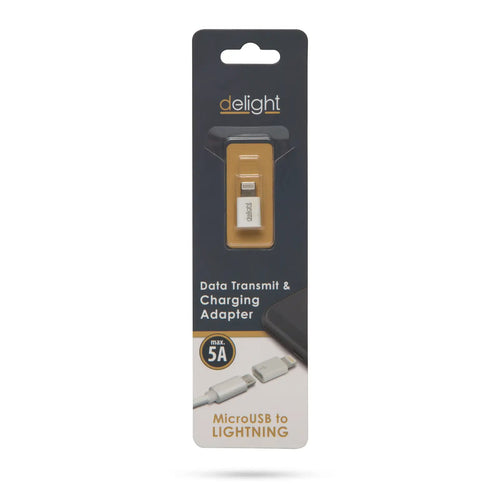 Adaptor iPhone Lightning tata la Micro USB mama Delight 55448