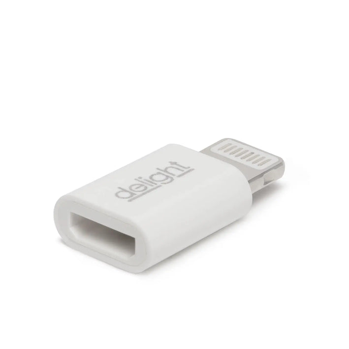 Adaptor iPhone Lightning tata la Micro USB mama Delight 55448