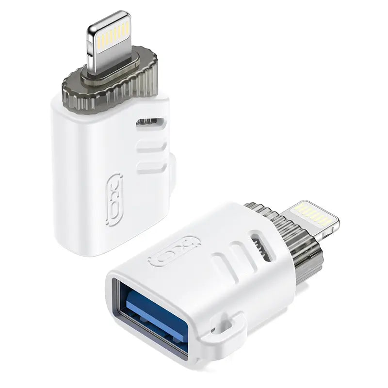 Adaptor OTG Lightning tata la USB A mama alb XO-NB256A