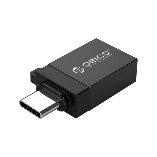 Adaptor OTG USB 3.0 Type C tata - USB A mama negru Orico CBT-UT01-BK