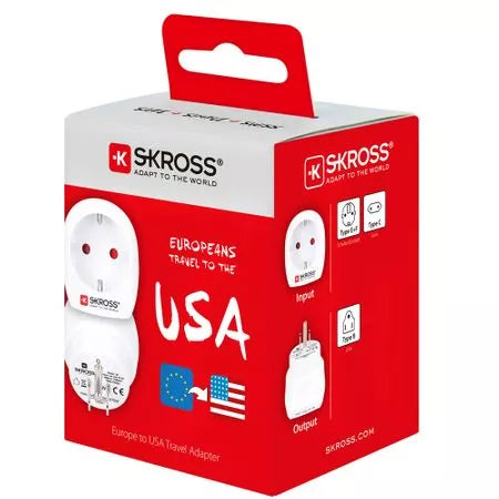 Adaptor pentru priza EU - USA Skross 1.500203