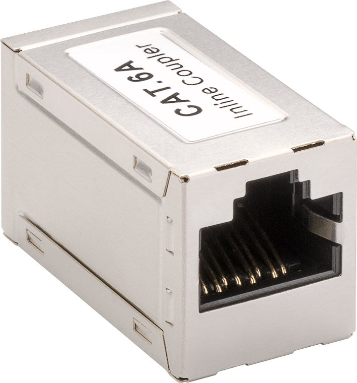 Adaptor prelungitor RJ45 CAT6A SFTP PiMF 500MHz ecranat mama-mama 72499 Goobay