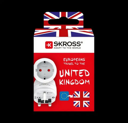 Adaptor priza Europa - UK 100V-700W /250V-1750W Skross 1.500230C-E