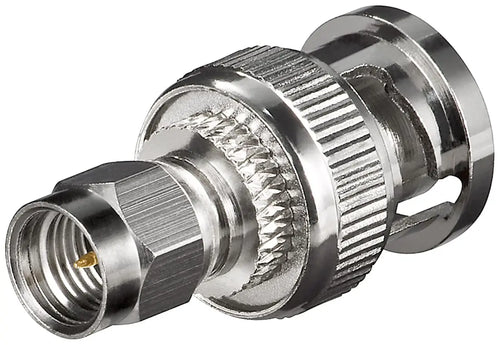 Adaptor SMA tata la BNC tata Placat cu aur pentru cablu RG 174/U 11855 Goobay